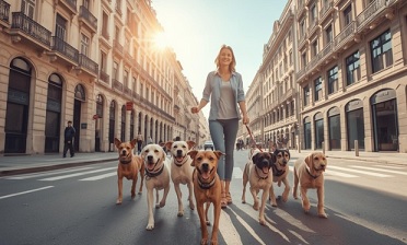 Dog Walker Services in Madrid Spain